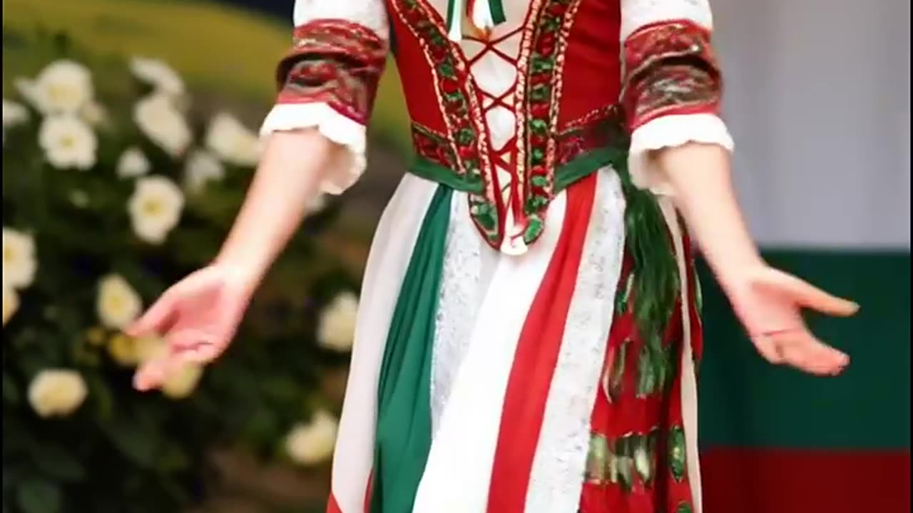 Beautiful European Girl Performs Magic Traditional Dance Agt 22 #dance #agt #short