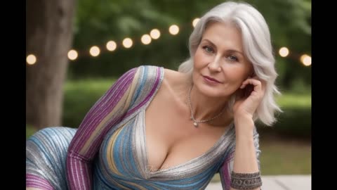 Natural Older Women Over 70 - Embracing Color and Sparkle in Mature Women s Fashion