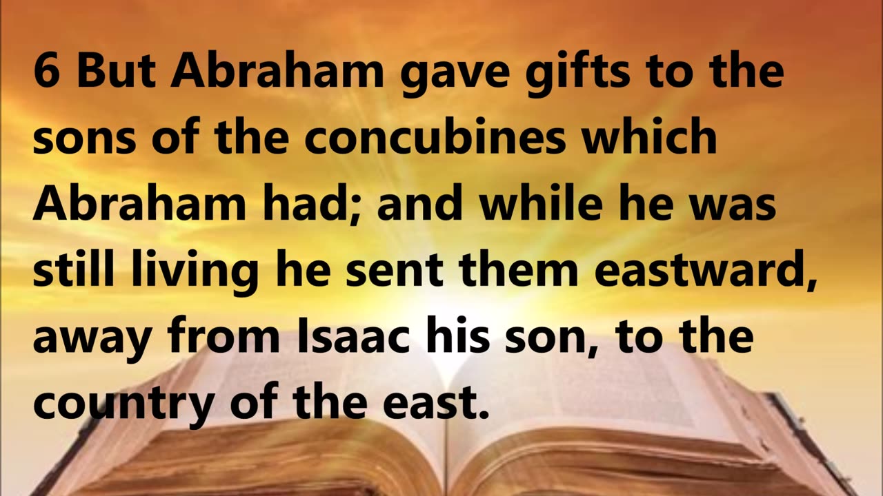 Abraham’s care to set Isaac apart as the child of promise.