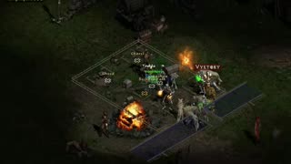 Diablo II: LoD (Coop, + Vyktory, 8-players mode / režim 8 hráčů) Walkthrough/Videonávod #20 [CZ/EN]