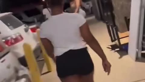 Ho how you hit a mf from behind and still get yo ass ROCKED #BloodSister