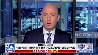 Stephen Miller: “The Democrat Party has become dangerously, violently radicalized…