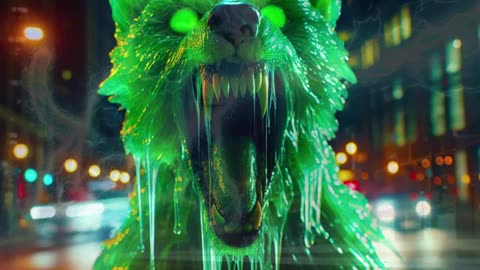 Slime Dog vs Electric Cat Extreme Fight