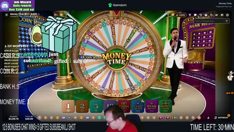 MONEY TIME LIVE CASINO GAME MADNESS!