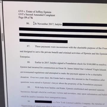 THE REDACTED EPSTEIN FILES RELEASE 🗄 ARE NOT QUITE REDACTED