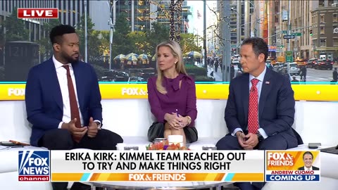 Erika Kirk's message to Jimmy Kimmel: 'I don't need it'