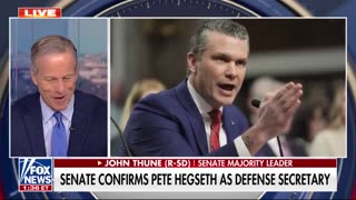 US military is ‘ready’ for Hegseth_ Sen. John Thune