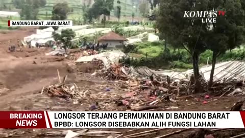 Multiple dead, scores missing in Indonesian landslide