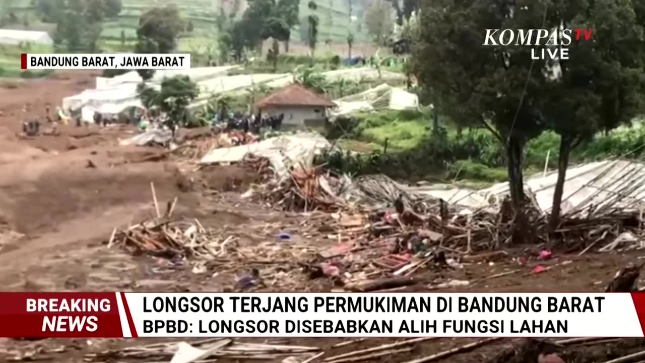 Multiple dead, scores missing in Indonesian landslide