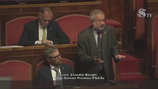 🔴 Intervento del Senatore Claudio Borghi in Aula sulla revisione del PNRR (30.09.2025)