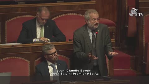 🔴 Intervento del Senatore Claudio Borghi in Aula sulla revisione del PNRR (30.09.2025)