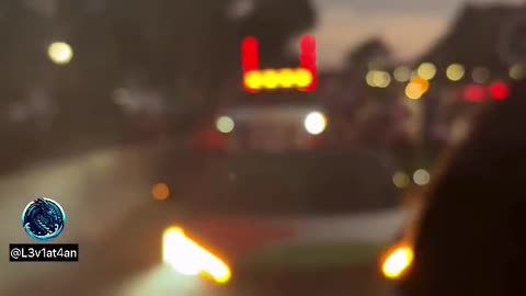 Islamists have completely taken over Niagra falls, setting off smoke bombs and calling for a global 
