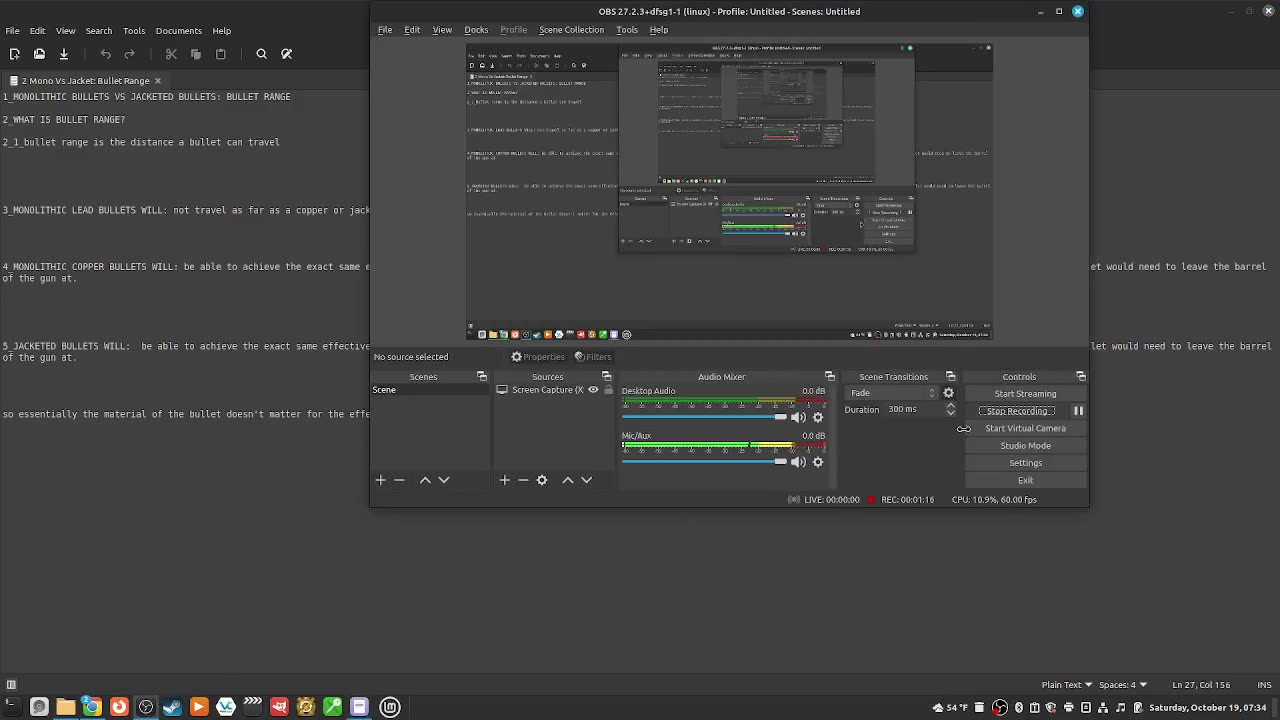 74_Mono Vs Jacket: Bullet Range