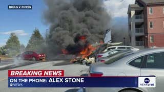 Small plane crashes and goes up in flames in Pennsylvania