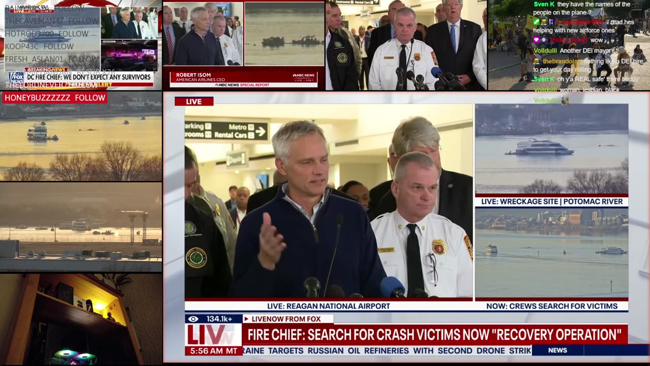 BREAKING: DC Officials give update on plane crash.