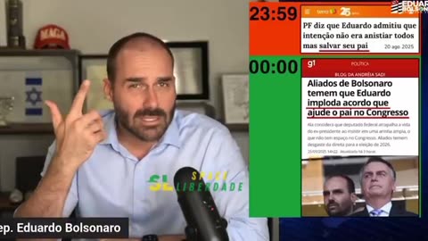 Eduardo Bolsonaro diz que não tem como dar voto de confiança ao STF