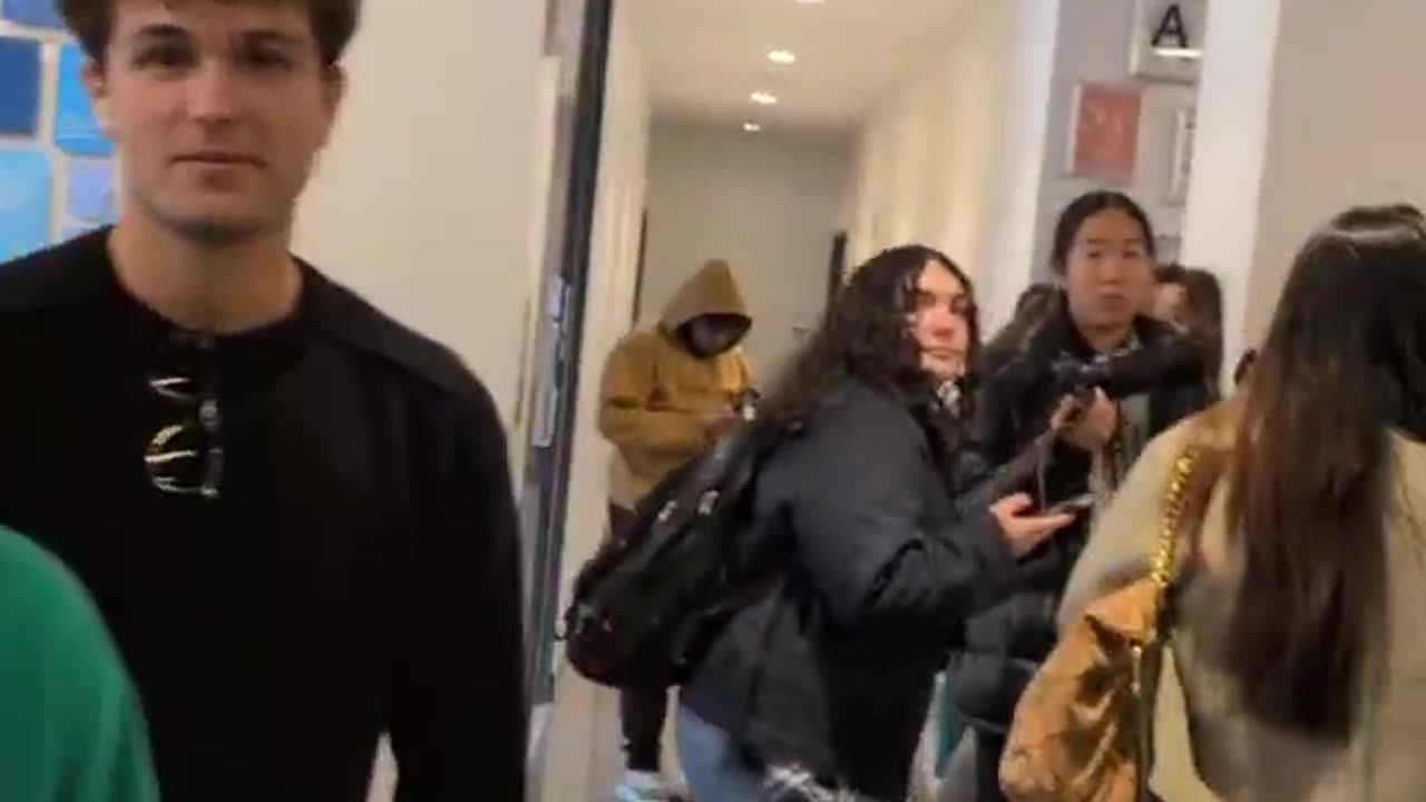 Pro-Hamas protesters have taken over Milstein Library at Barnard College in NYC.