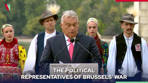 💥 Viktor Orbán · Brussels has turned the EU into a war project.
