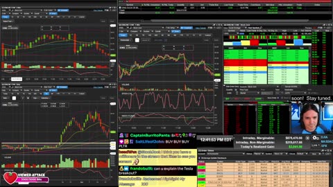 LIVE Day Trading the Stock Market