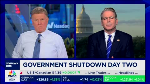 Bessent just NUKED Chuck Schumer, says the impending federal cuts are HIS FAULT.