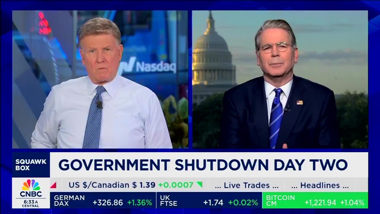 Bessent just NUKED Chuck Schumer, says the impending federal cuts are HIS FAULT.