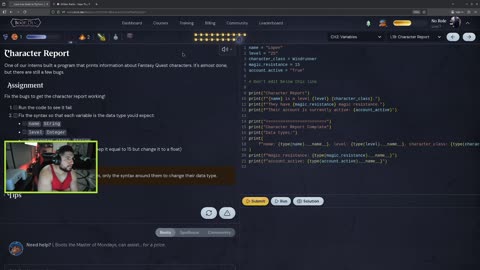 From Gamer to Engineer: Learning Python on Boot.Dev #2