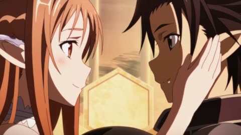 Sword Art Online - Kirito and Yui finds Asuna