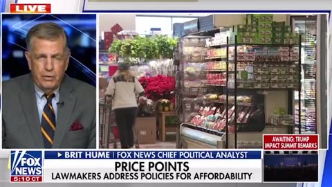 Brit Hume “President Trump is right about the fact that inflation has come down