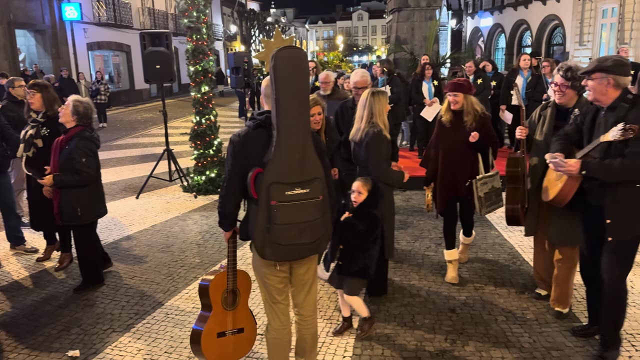 Ponta Delgada Cantar às Estrelas⭐ Sing to the Stars🌟 4K Part 1, Sao Miguel Azores Portugal🇵🇹01.02.25