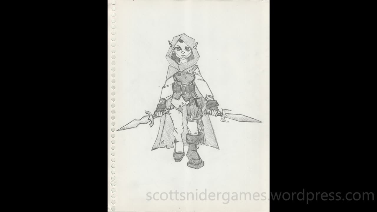 Rogue Pencil Sketch Video #1 (01-13-2025)