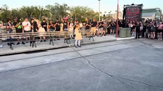 Breaking: MEGAN Flash Mob at HHN 32 | Universal Orlando Halloween Horror Nights
