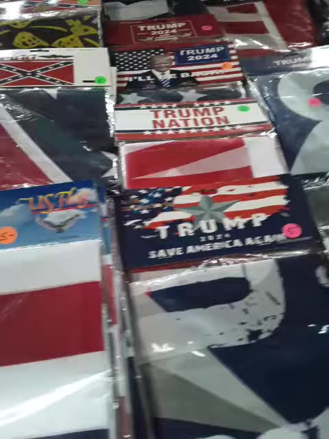 There's plenty of Conservative flags