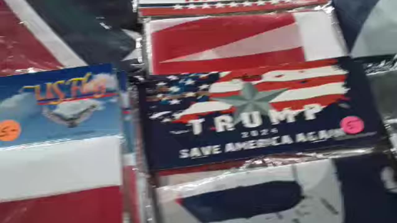 There's plenty of Conservative flags