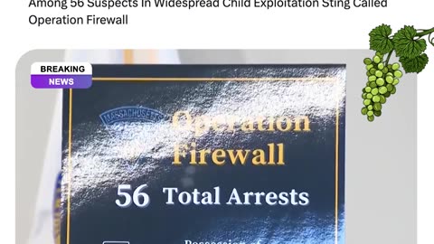 Operation Firewall: Mass. State Police Arrest 7 Worcester Residents Among 56 in Child Exploitation.