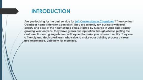 Best Loft Conversions in Chasetown