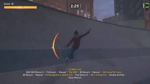 Tony Hawk's Pro Skater 1 + 2 - Downtown