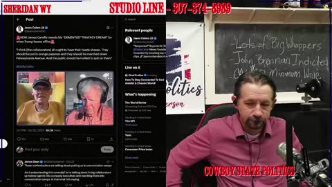Cowboy State Politics Live October 24 - Open Line Friday