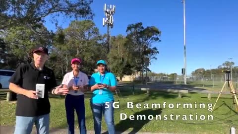 5G INVISIBLE EMF CONCENTRATED BEAM DEMONSTRATION