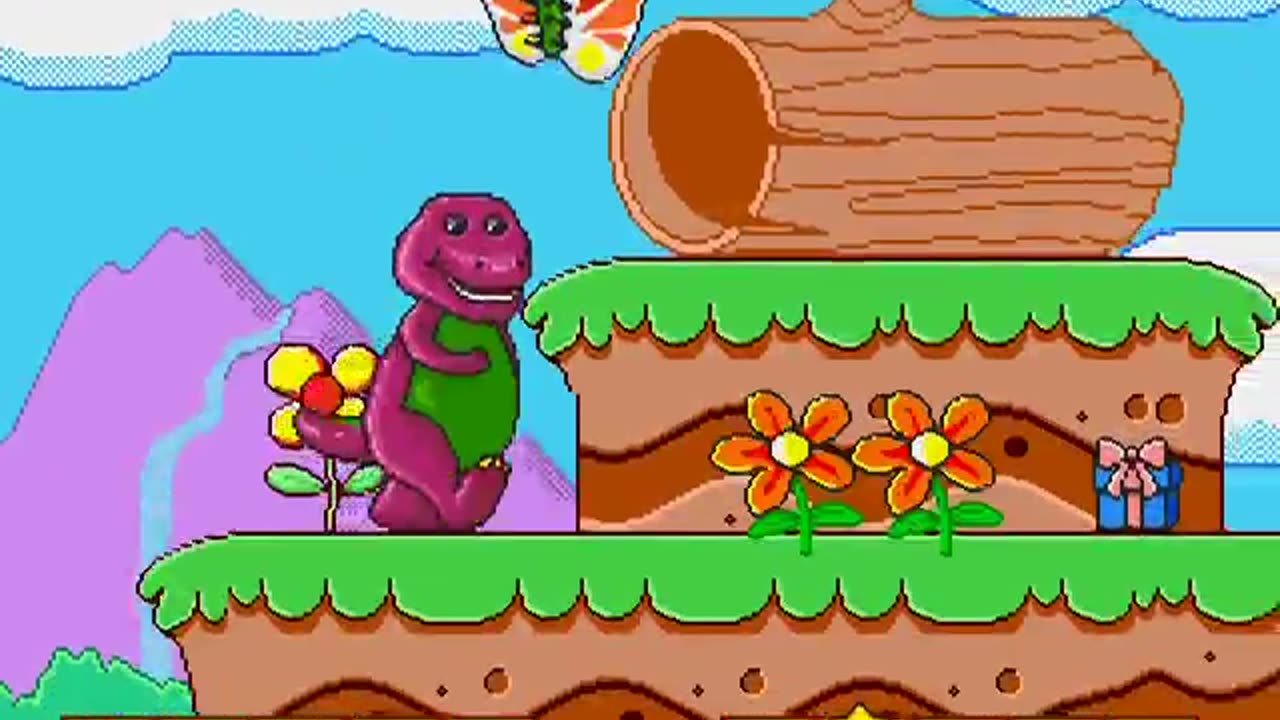 Mega Drive Longplay 440 Barneys Hide and Seek Game