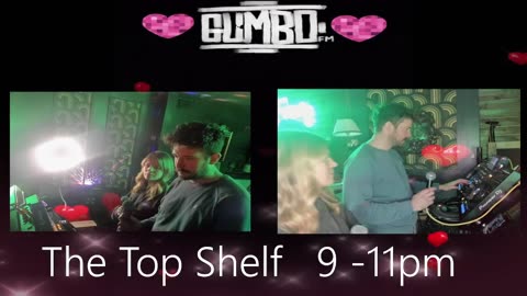 Pre Valentines special: 601 soul club 7 to 9pm - The Top Shelf 9-11pm (BST) @glass frog bar #Sheffield on Gumbo FM