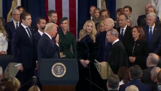 the 47th president of the USA is sworn in