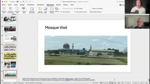 Ep. #1 - Part 8: Mosque Visit/Dr. Power answers the Golden Question