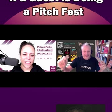 If a Guest is Doing a Pitch Fest