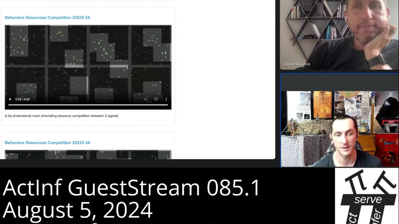 ActInf GuestStream 085.1 ~ David Bloomin: "[Deep] Learning Active Inference"