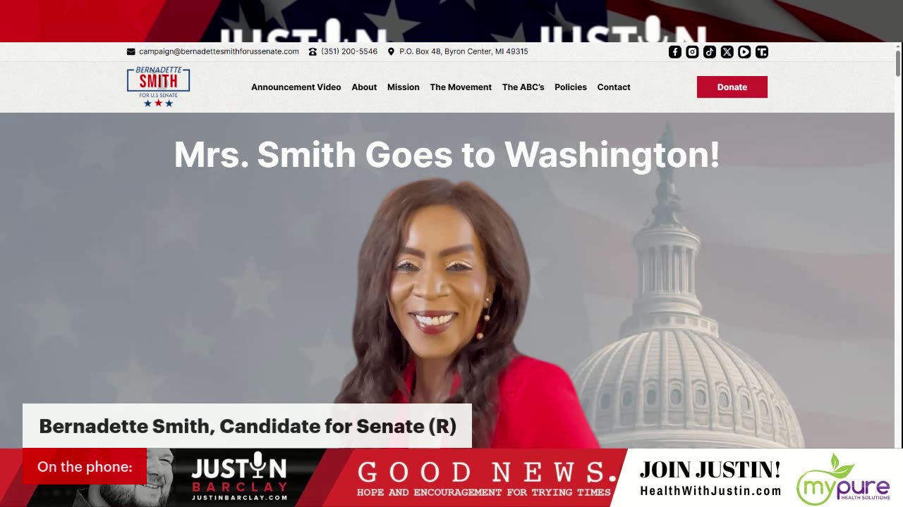 Bernadette Smith: Candidate for US Senate