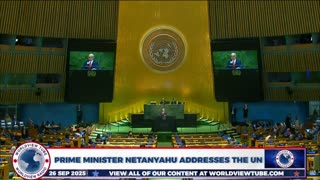 LIVE: Prime Minister Netanyahu addresses the UN