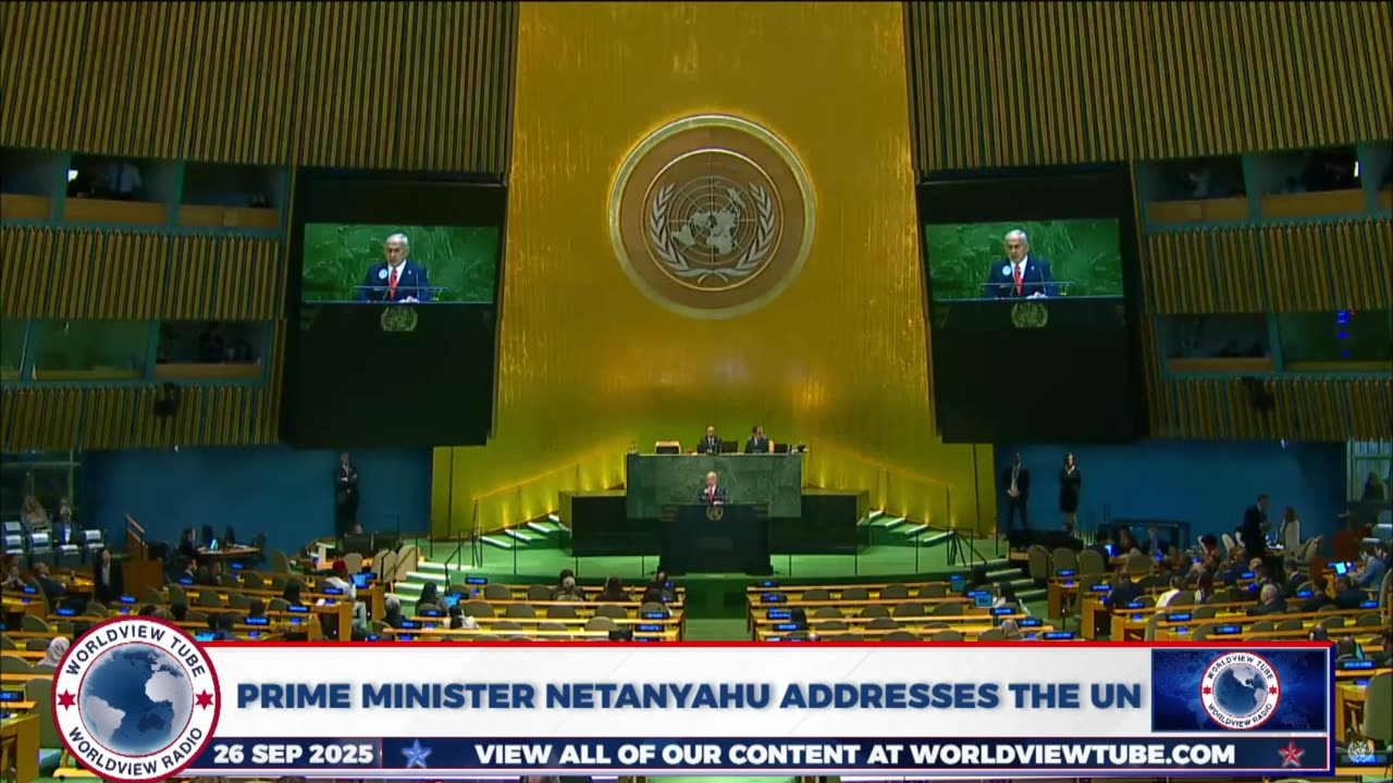 LIVE: Prime Minister Netanyahu addresses the UN