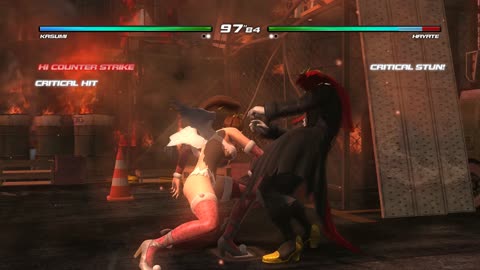 Dead or Alive 5 Last Round: Kasumi (costume 33) vs Hayate - 4K
