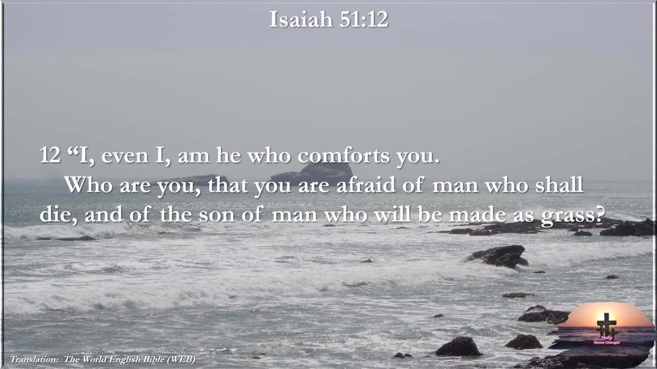 Isaiah 51:12