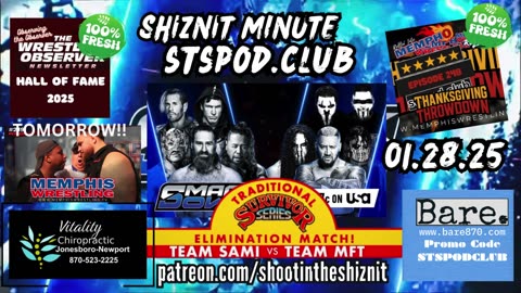 SHIZNIT MINUTE 11.28.25 - BT TALKS SMACKDOWN!!